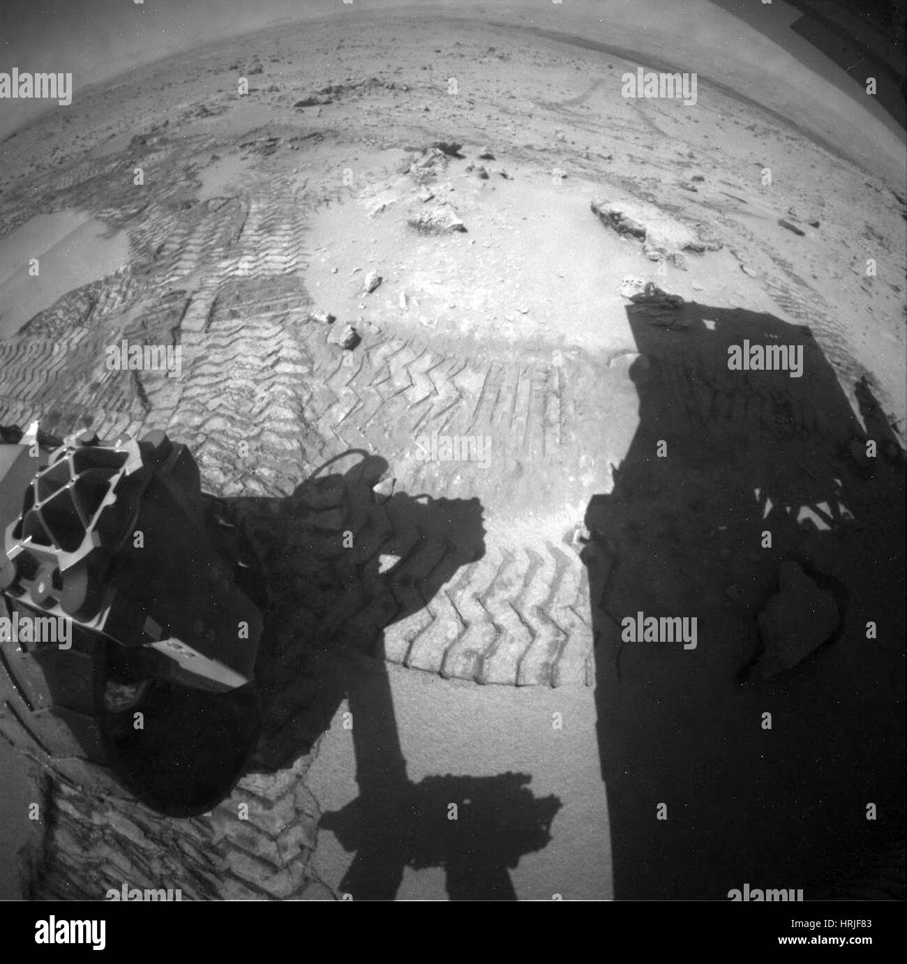 Curiosità Mars Rover a Dingo Gap Foto Stock
