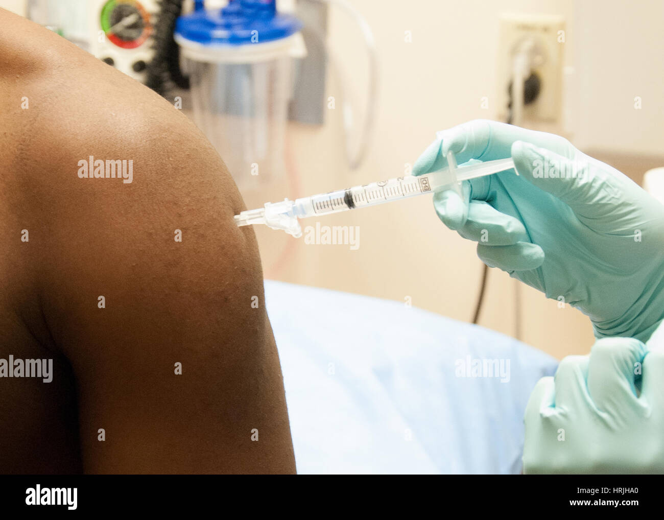 Il virus di Ebola Vaccine Research, 2014 Foto Stock