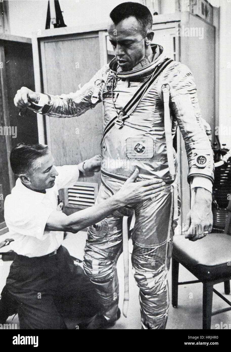 Progetto Mercurio, Alan Shepard, 1961 Foto Stock