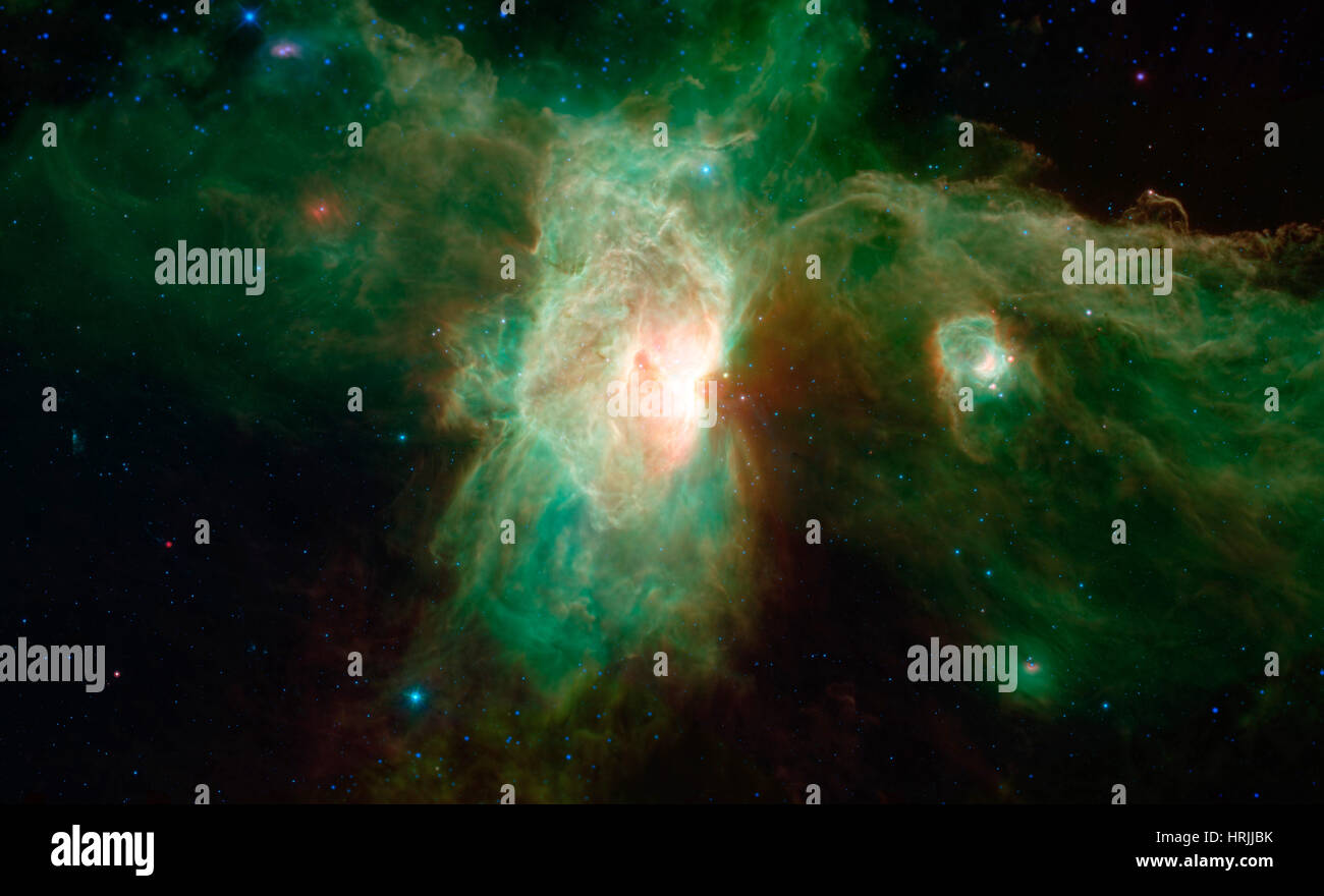 Nebulosa fiamma NGC 2024 Foto Stock