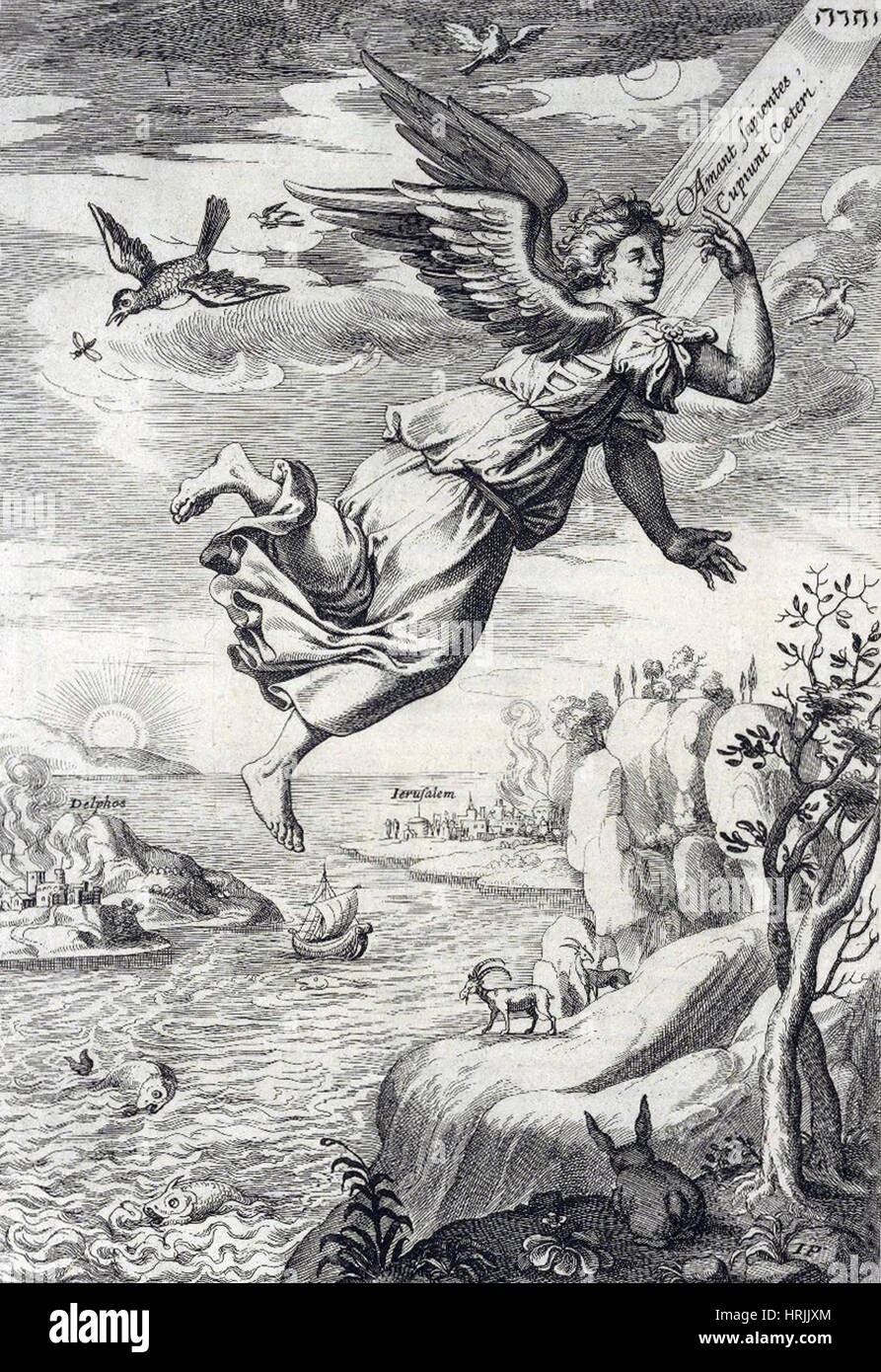 Serafini, consiglieri celeste Foto Stock