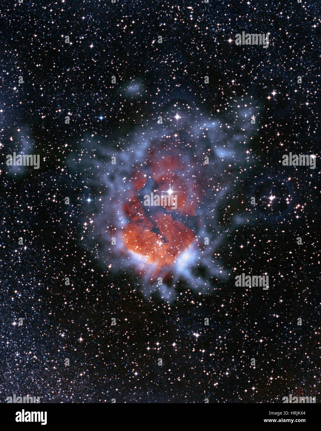 Stellar nursery, RCW 120 Foto Stock