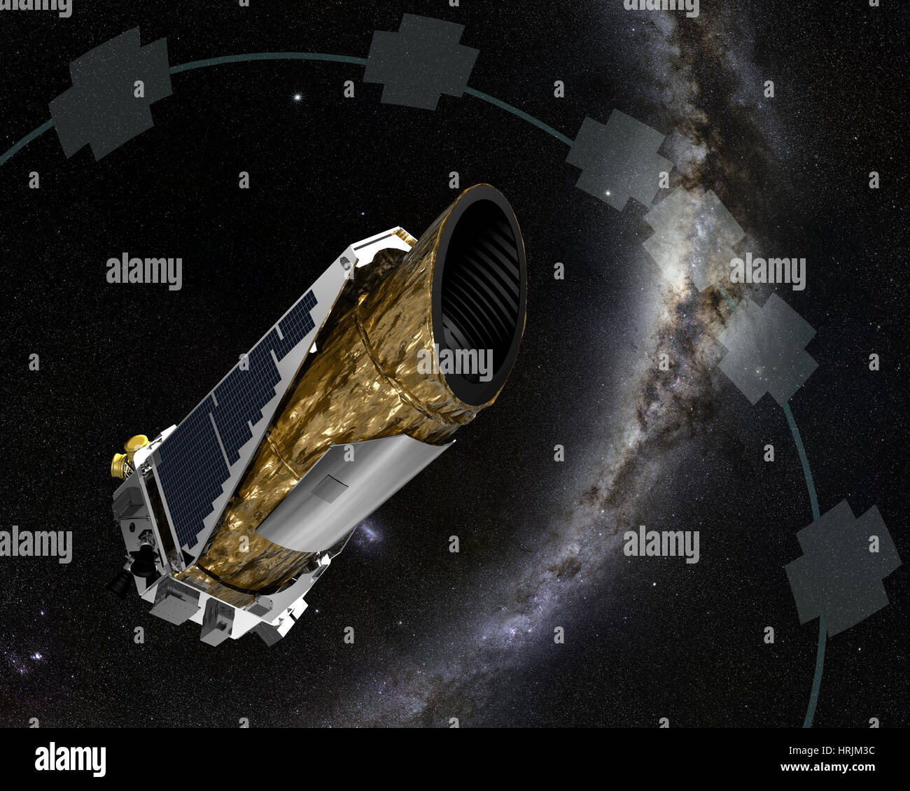 NASA Planet-Hunting veicolo spaziale Kepler Foto Stock