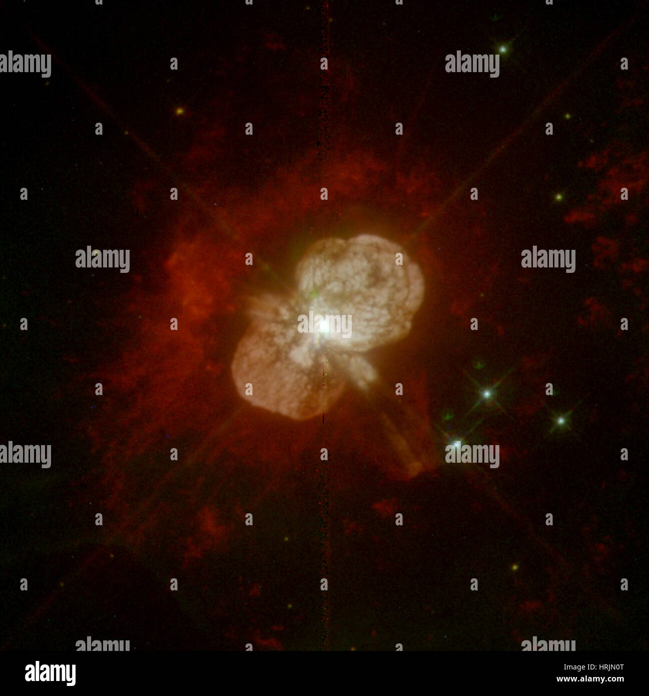 Eta Carinae, Sistema Stellar Foto Stock