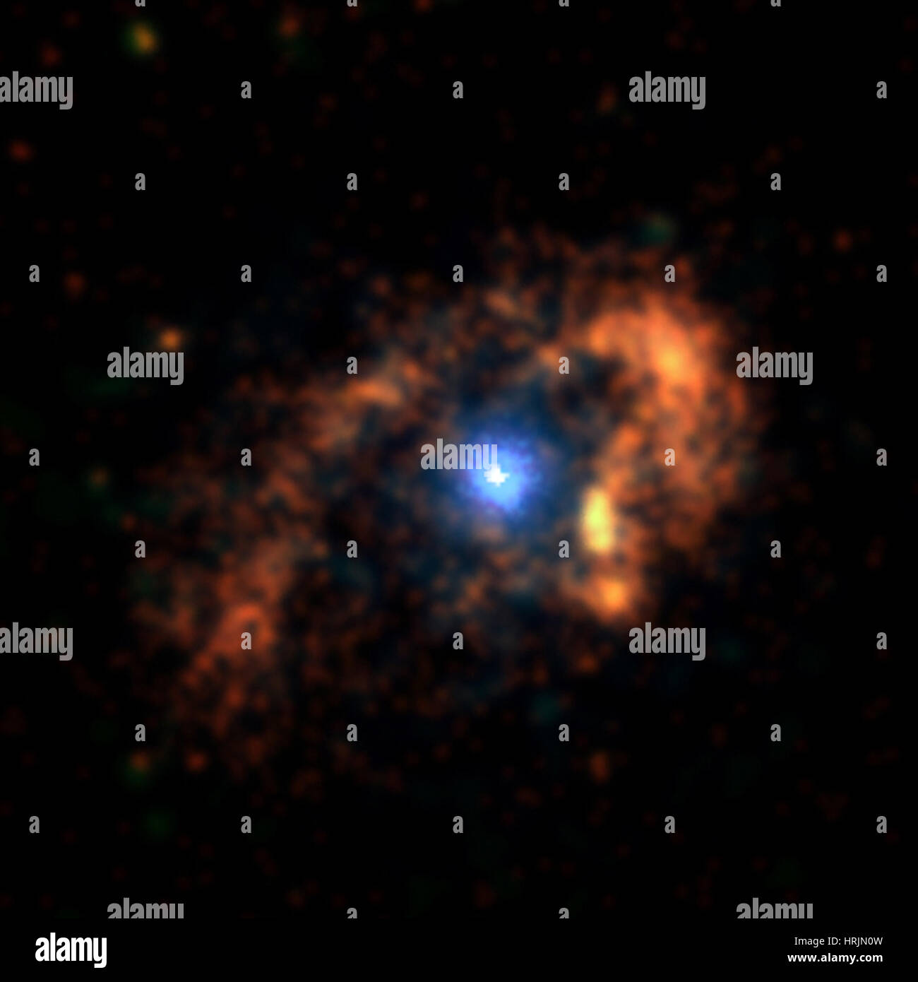 Eta Carinae, Sistema Stellar Foto Stock