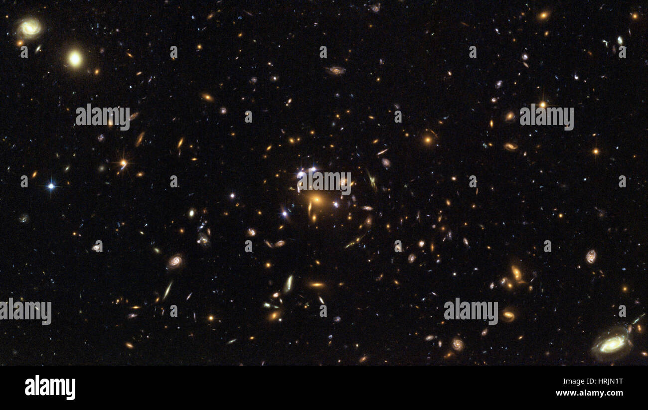 Cluster Galaxy, SDSS J1004+4112 Foto Stock