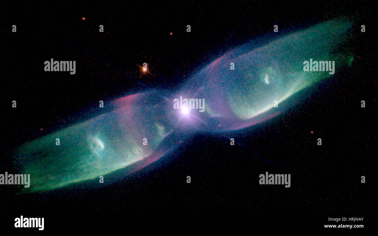 Di Minkowski Butterfly, Nebulosa planetaria M2-9 Foto Stock