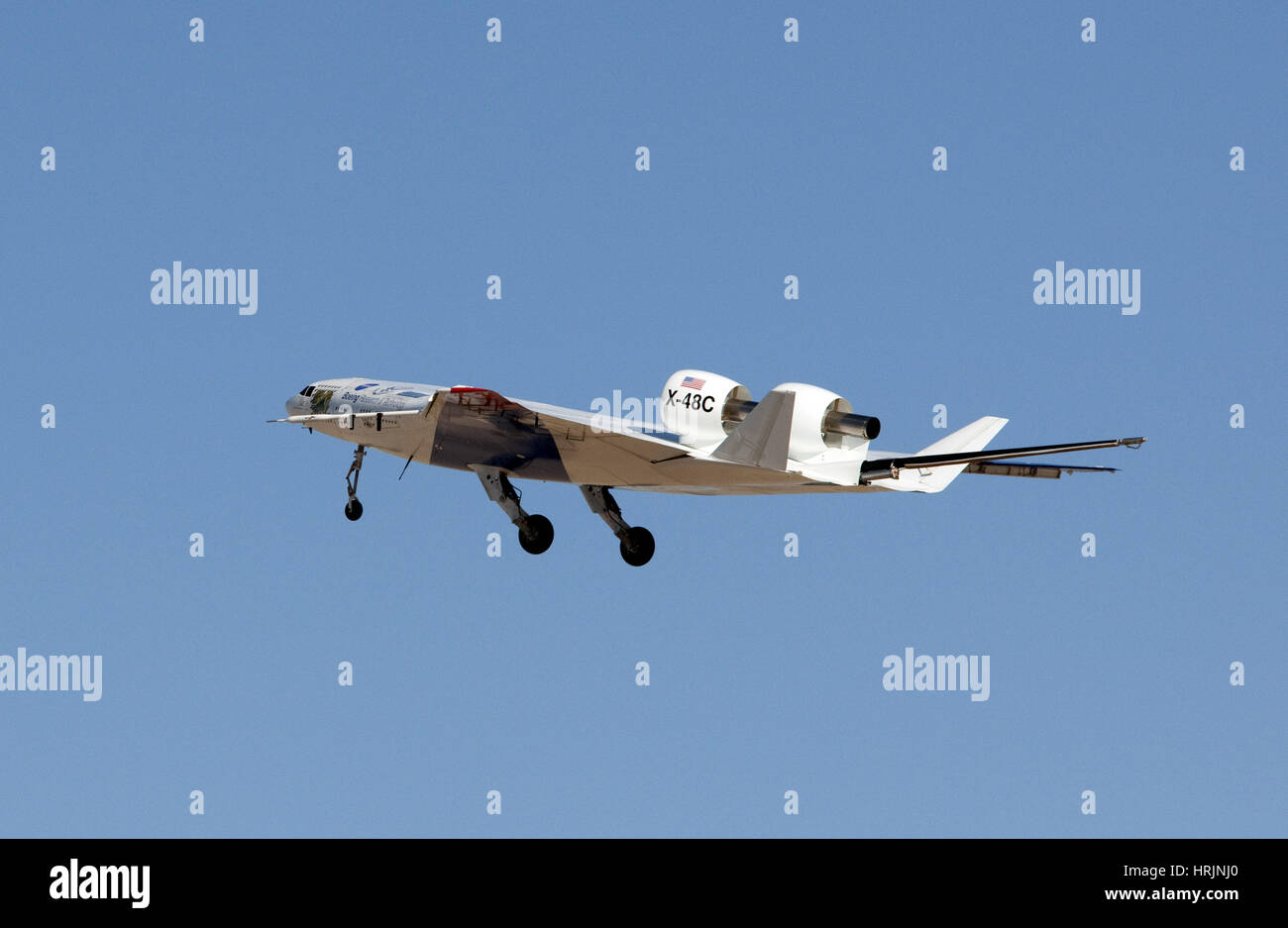 X-48C blended wing corpo aereo, 2012 Foto Stock