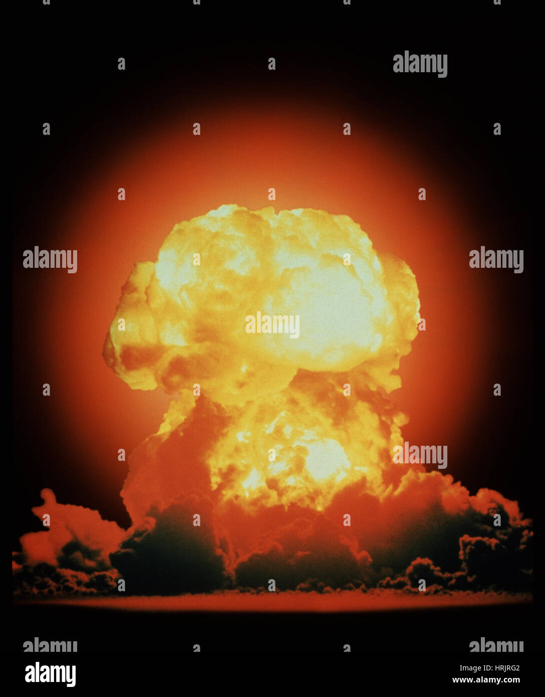 Prova nucleare esplosione, 1956 Foto Stock