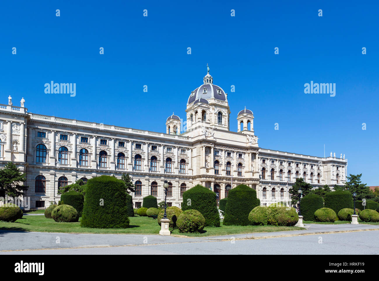 Il Museo di Storia Naturale (Naturhistorisches Museum ), Maria-Theresien-Platz, Vienna, Austria Foto Stock