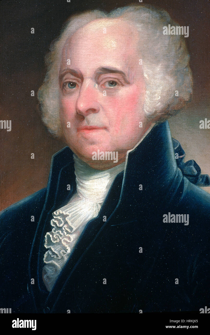 John Adams, 2a U.S. Il presidente Foto Stock