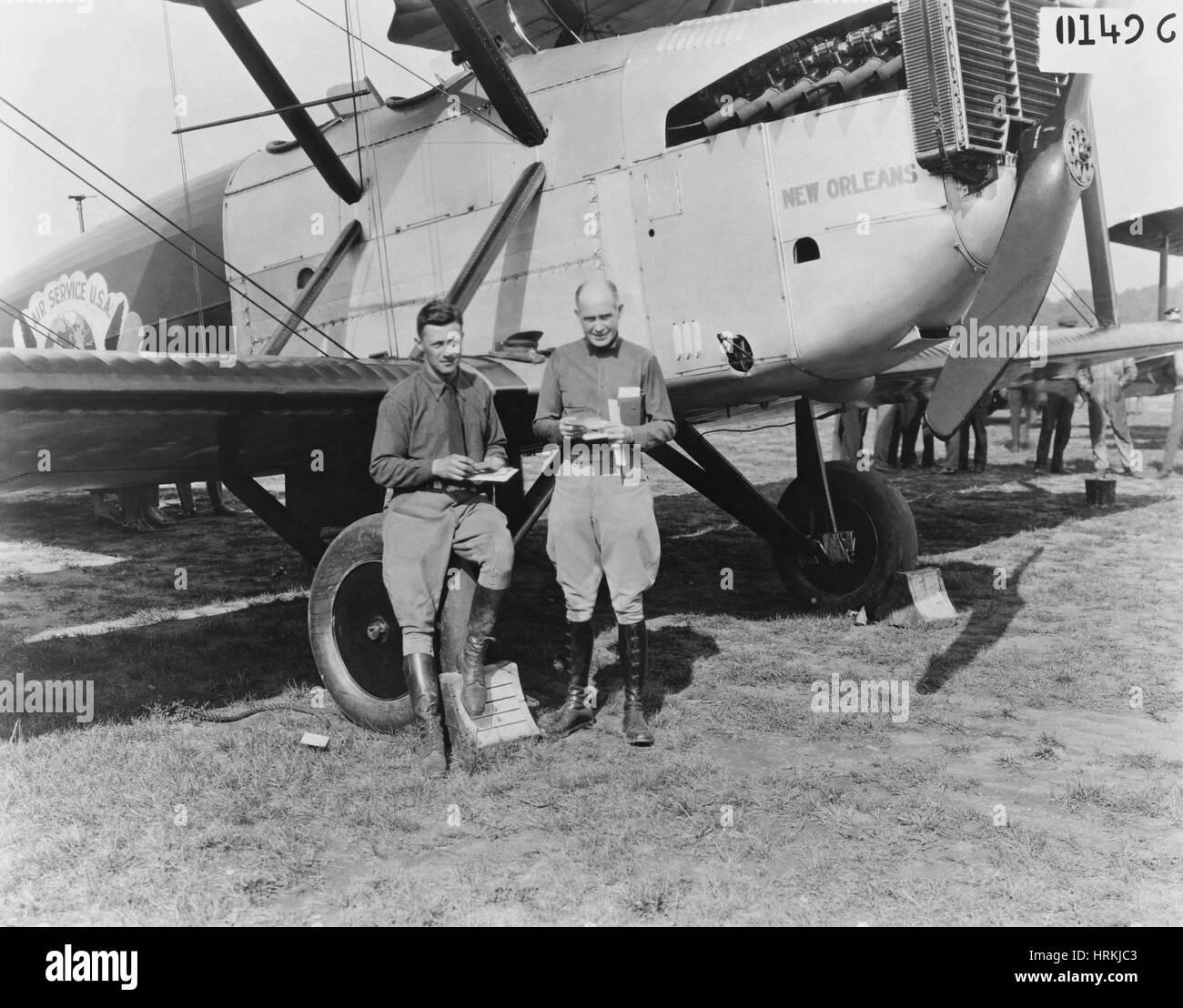 Record-Breaking aviatori Foto Stock