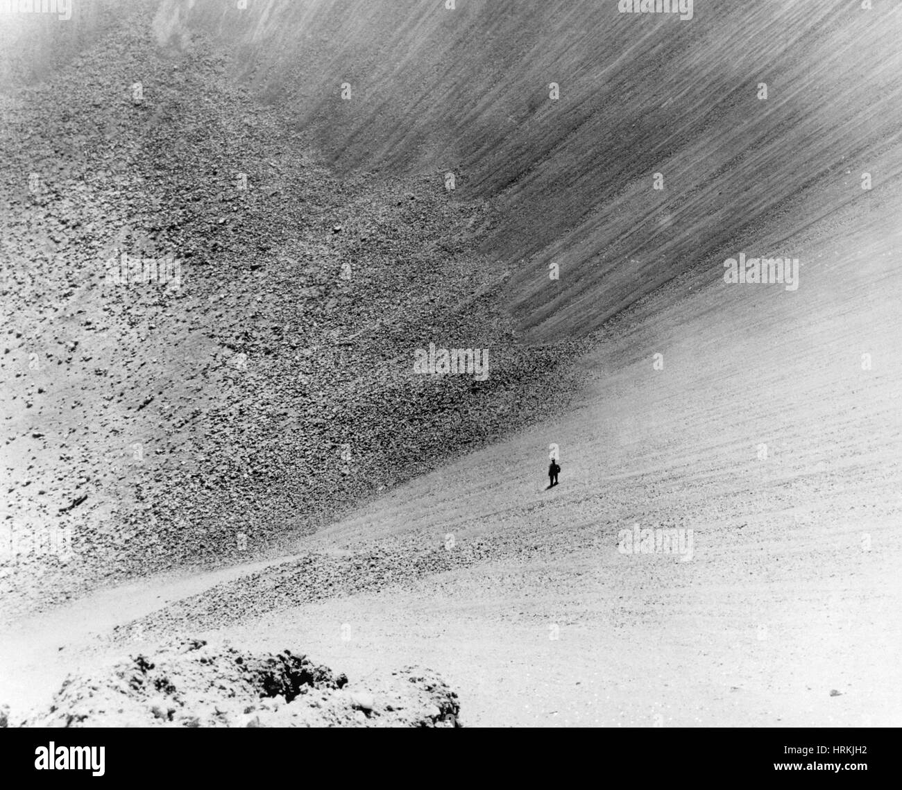 Funzionamento vomere, Cratere di Sedan Foto Stock