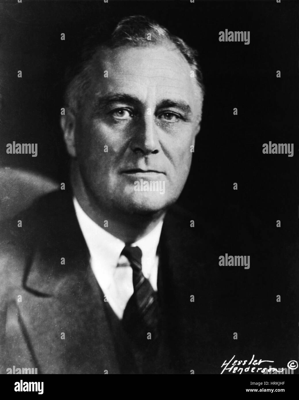Franklin D. Roosevelt, XXXII U.S. Il presidente Foto Stock