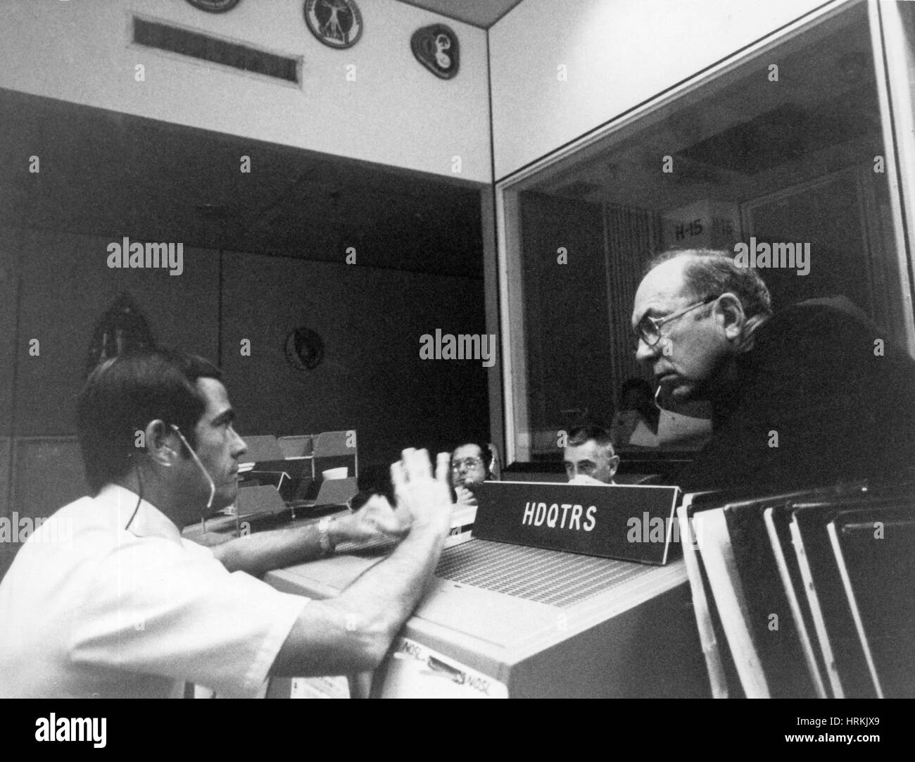 La NASA STS-2 Mission Control Foto Stock