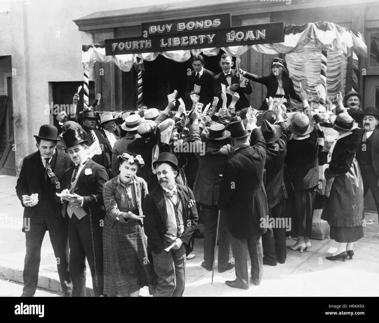 La prima guerra mondiale, acquistare obbligazioni Liberty Foto Stock