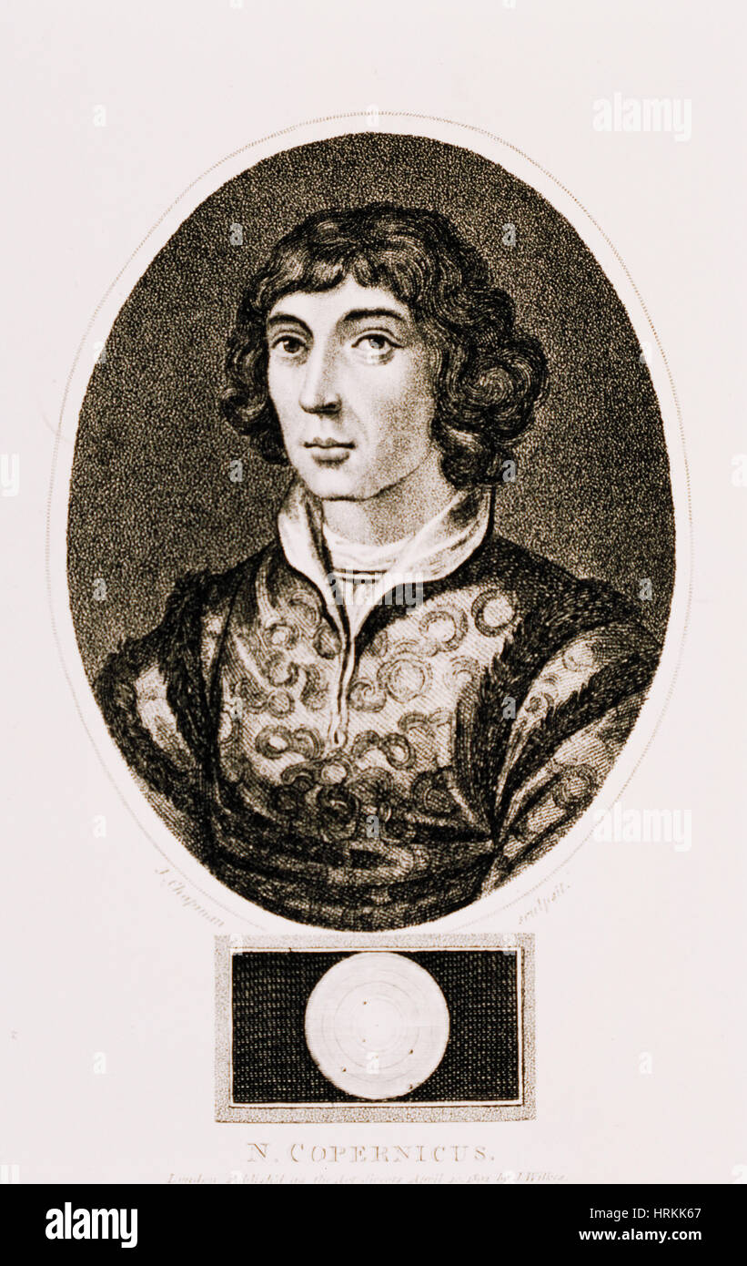 Niccolò Copernico, astronomo Polacco Foto Stock
