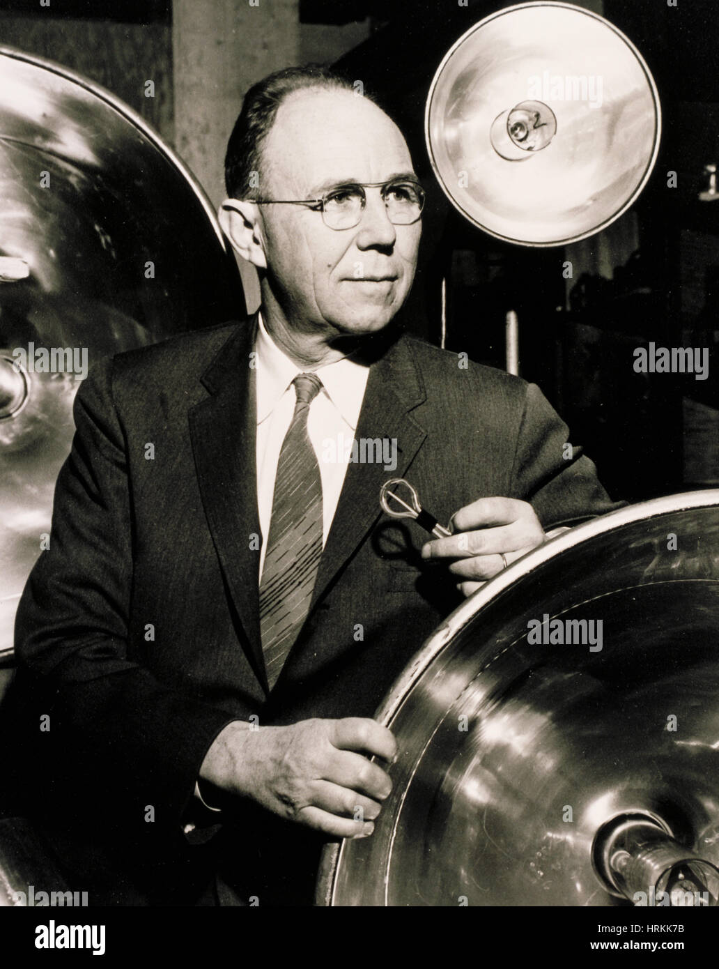 Harold Edgerton, American stroboscopio Pioneer Foto Stock