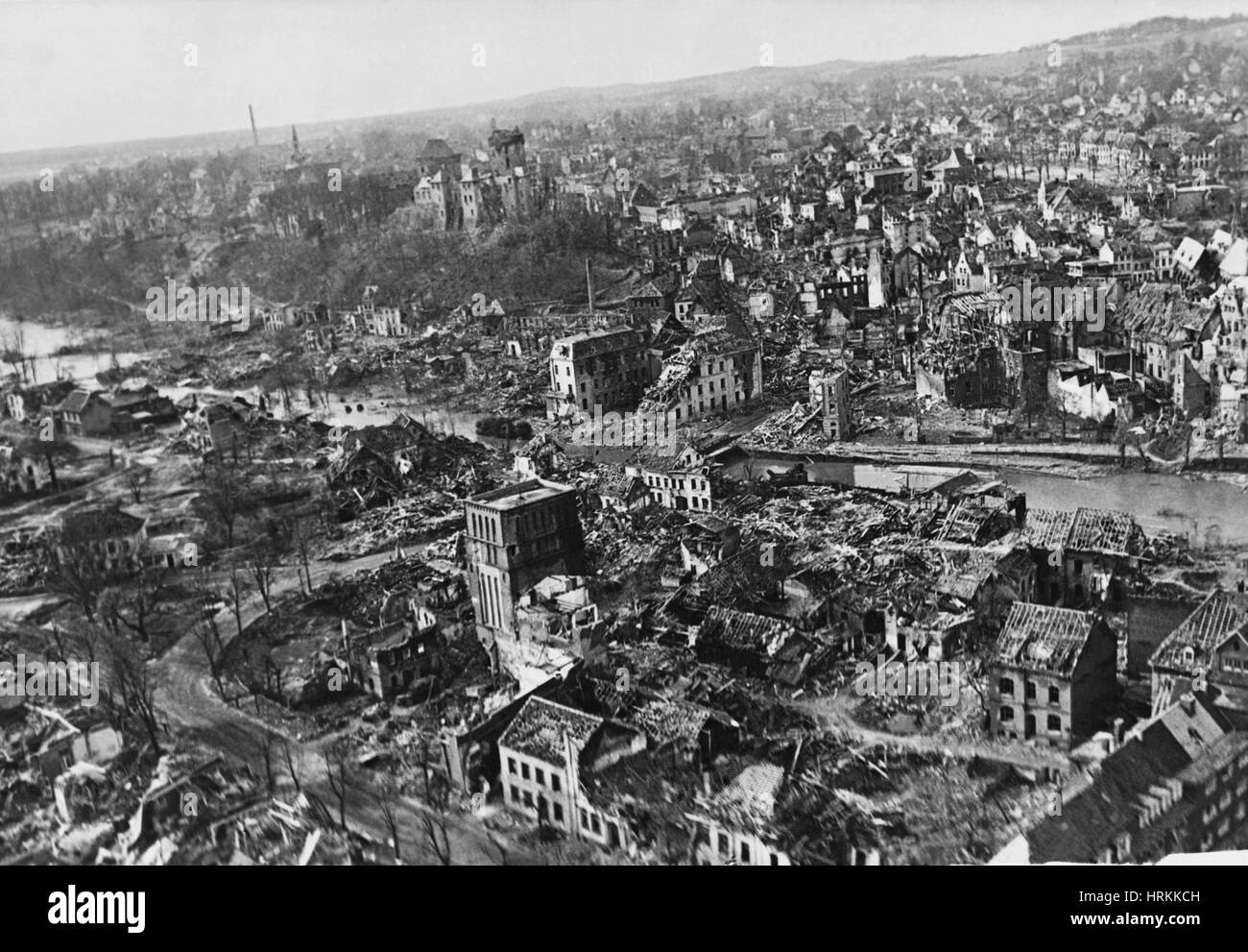 In Germania, la II Guerra Mondiale Foto Stock
