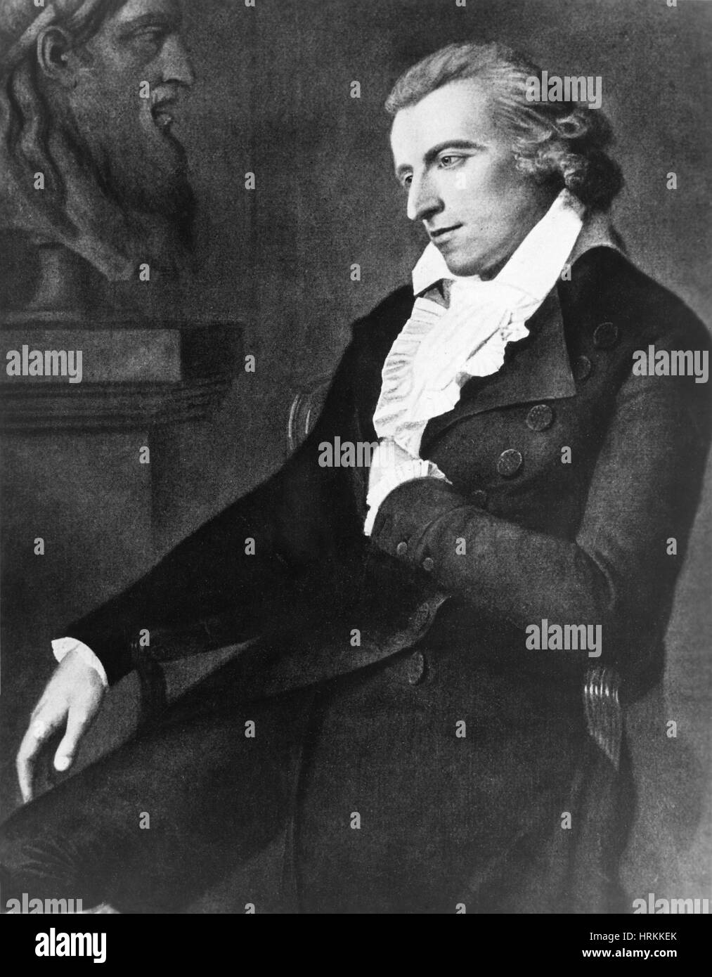 Friedrich Schiller, poeta tedesco e Philospher Foto Stock