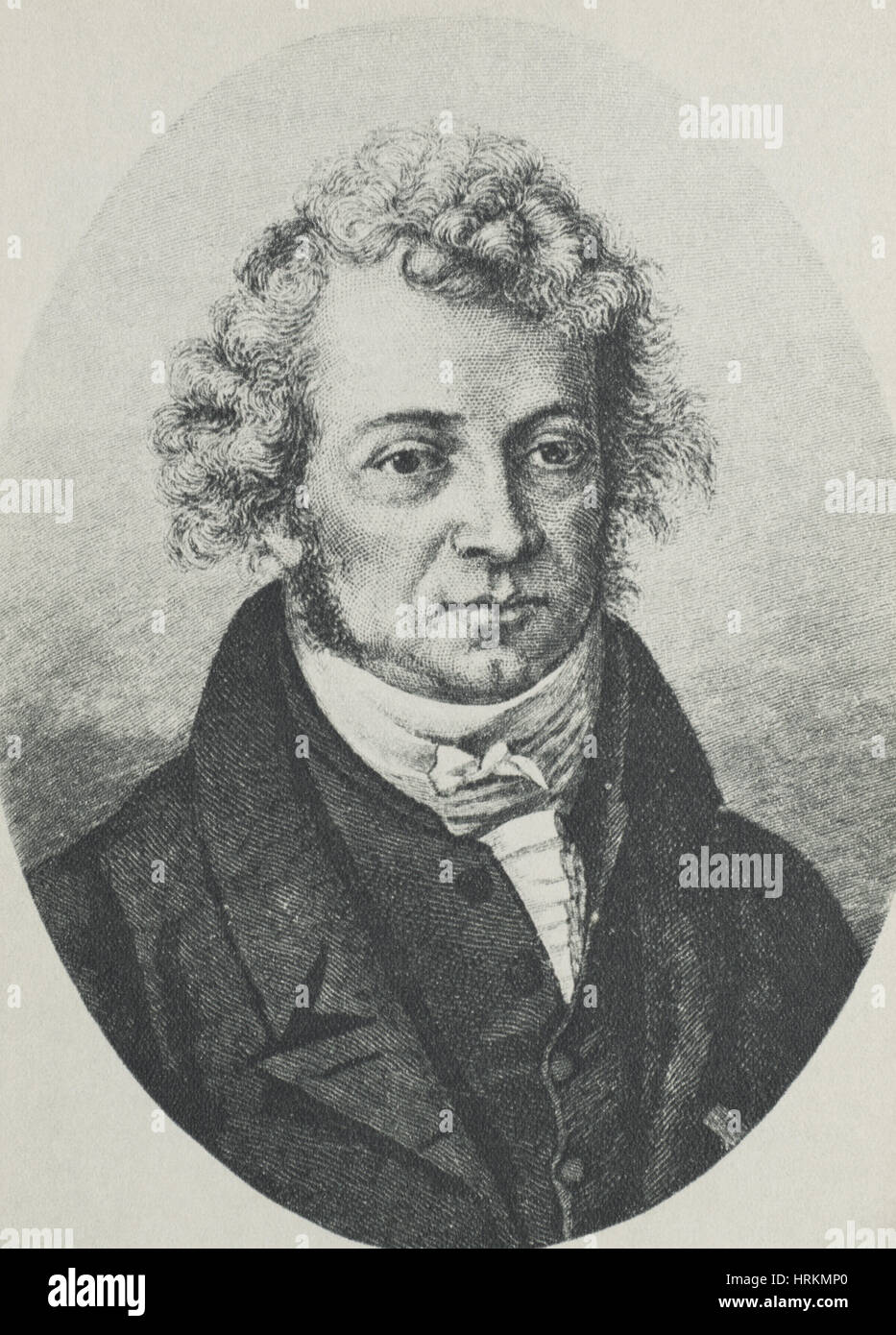 André Marie AmpÌ¬ri, Fisico francese Foto Stock