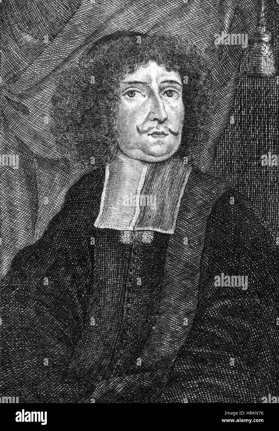 Johann Joachim Becher, alchimista tedesco Foto Stock