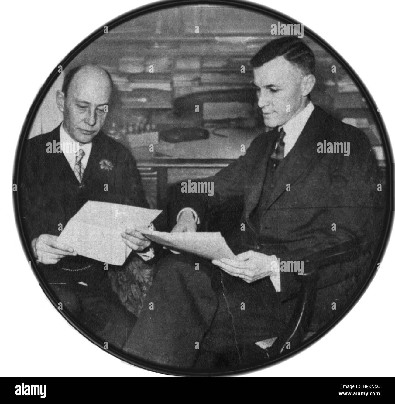 Minot e Murphy, American i ricercatori medici Foto Stock