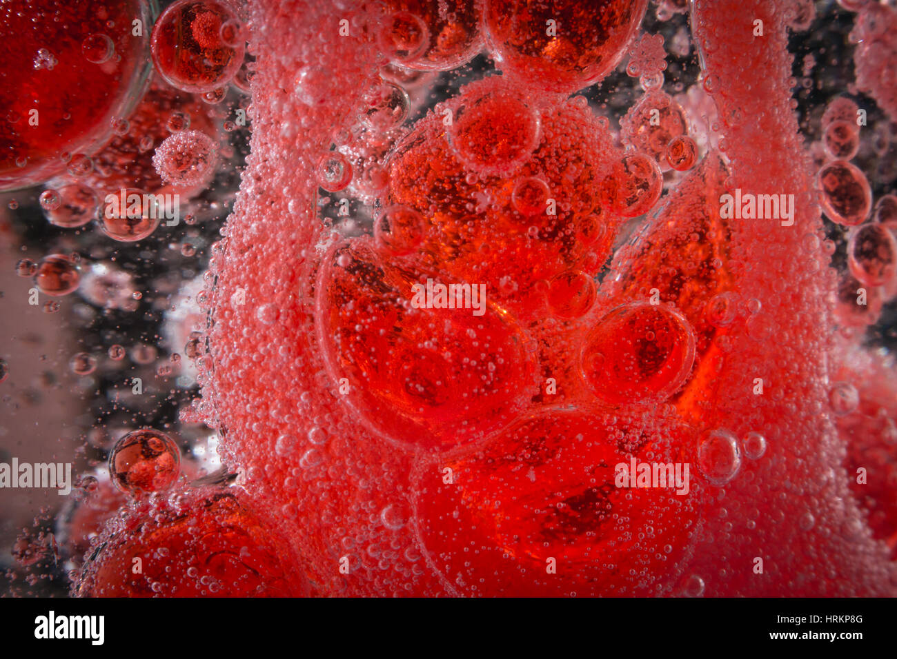 Umani sani bloodcells rosso concetto astratto sfondo Foto Stock