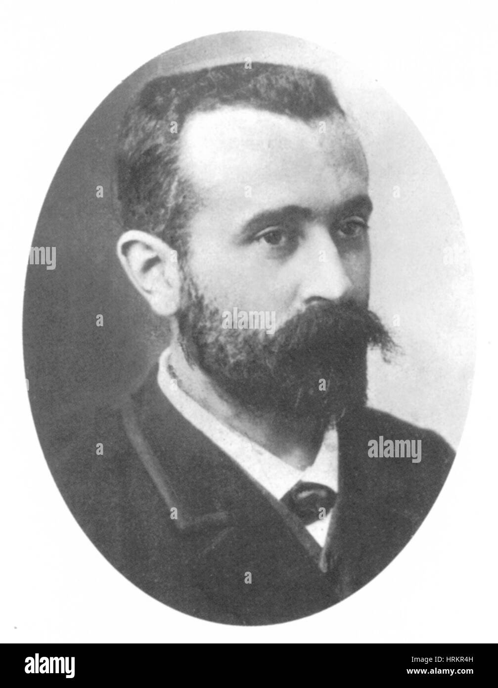 Alphonse Bertillon, Biometrician francese Foto Stock
