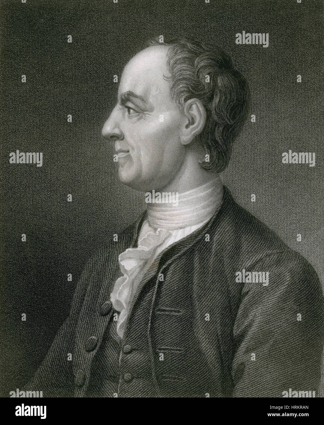 Leonhard Euler, matematico svizzero Foto Stock