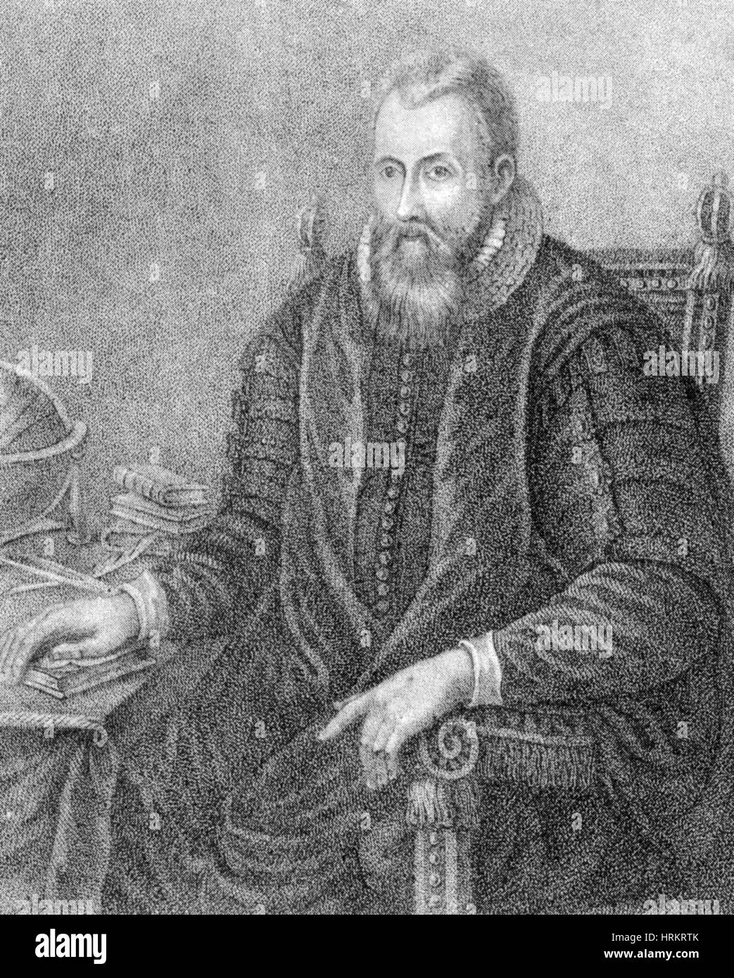 John Napier, matematico scozzese Foto Stock