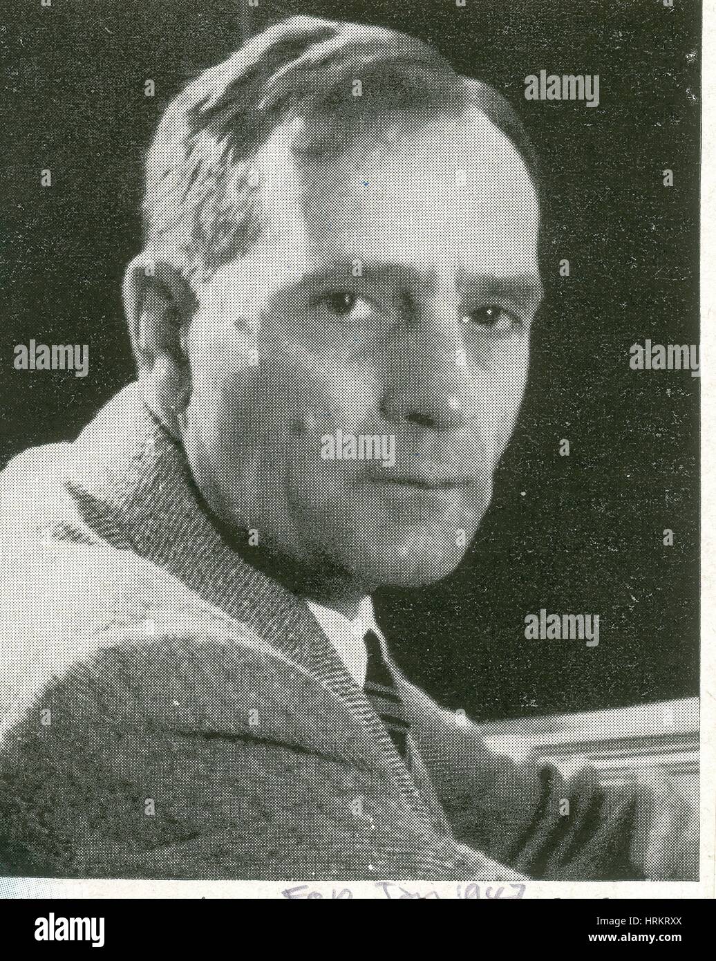 Edwin Hubble, astronomo americano Foto Stock