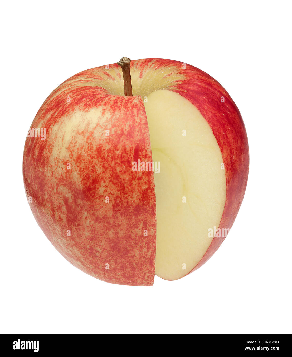 Rosso lucido apple fresco Foto Stock