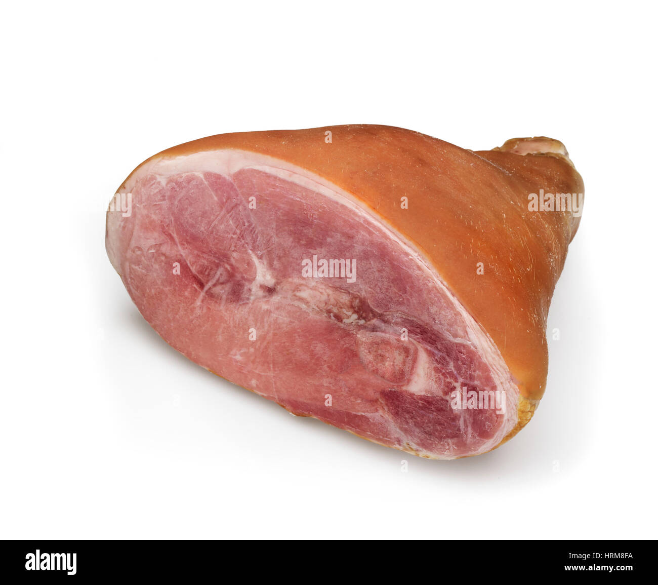 Cancellare tagliare il prosciutto di Natale Foto Stock