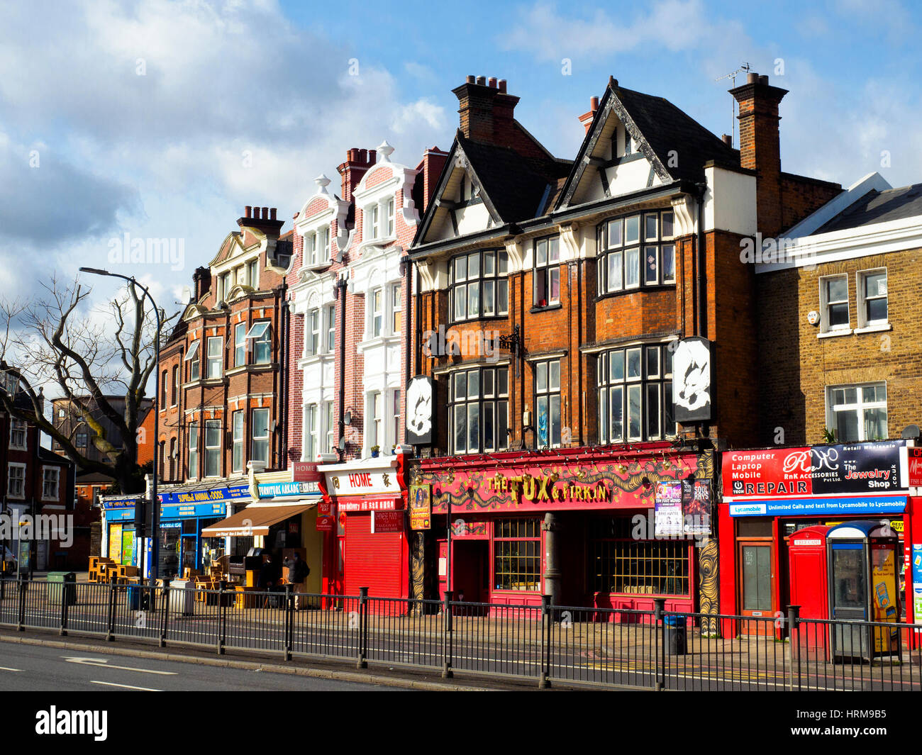 Lewisham High Street - a sud-est di Londra - Inghilterra Foto Stock