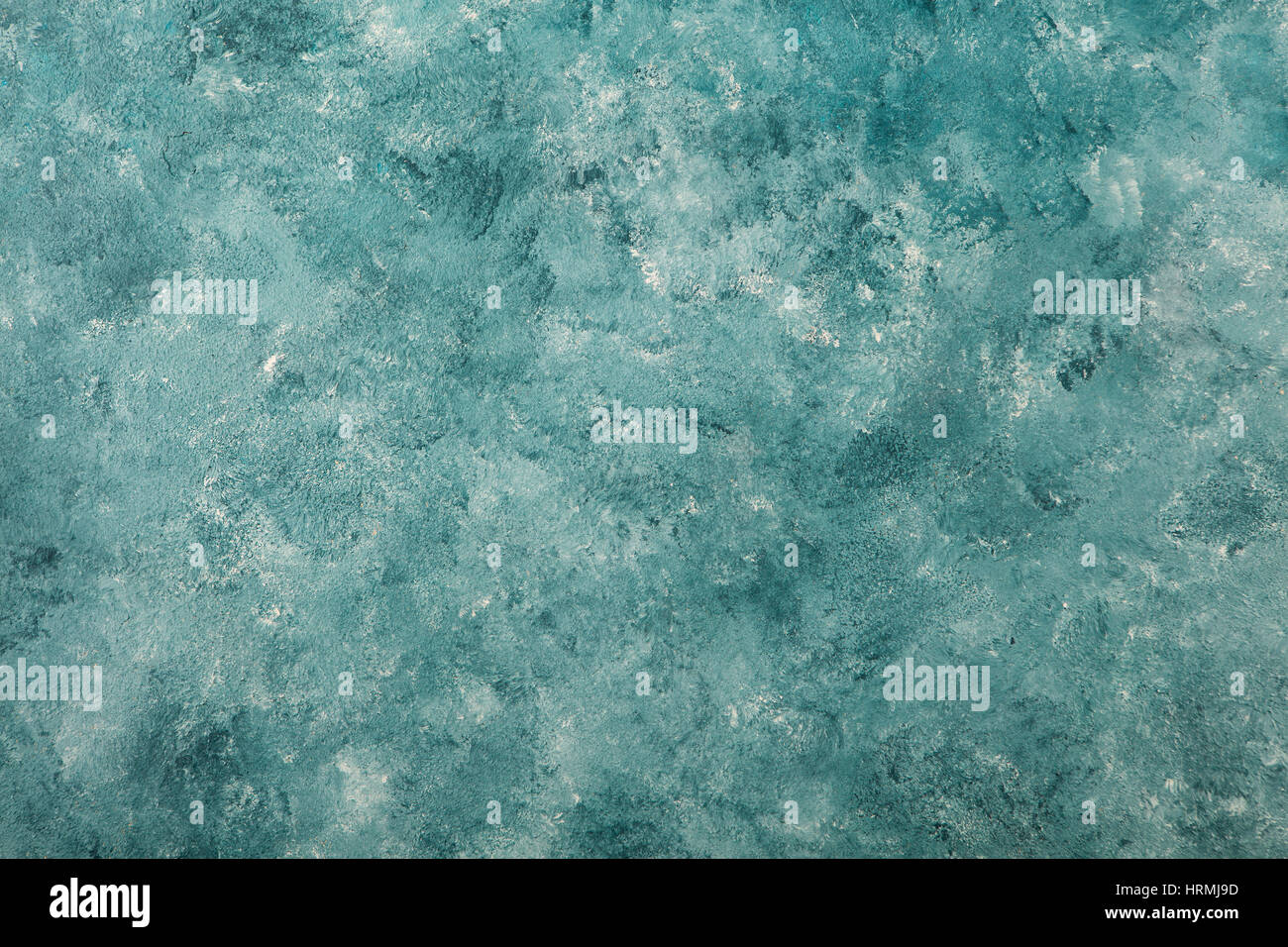 Acquamarina pietra con sfondo ad alta risoluzione. Vista dall'alto. Copia dello spazio. Foto Stock