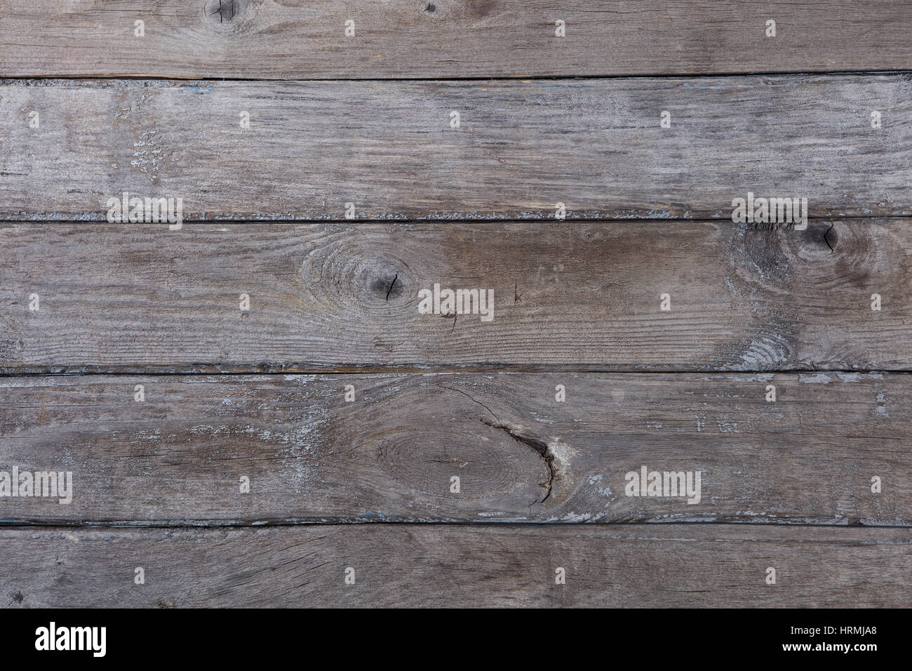 Vecchio grigio Sfondo di legno con alta risoluzione. Vista dall'alto uno spazio di copia. Foto Stock