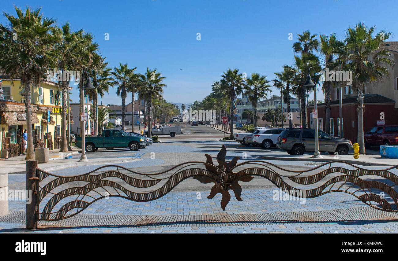 SAN DIEGO, CA - NOVEMBRE 08:Imperial Beach, città da sud-ovest di San Diego, California,America novembre 08,2016 Foto Stock