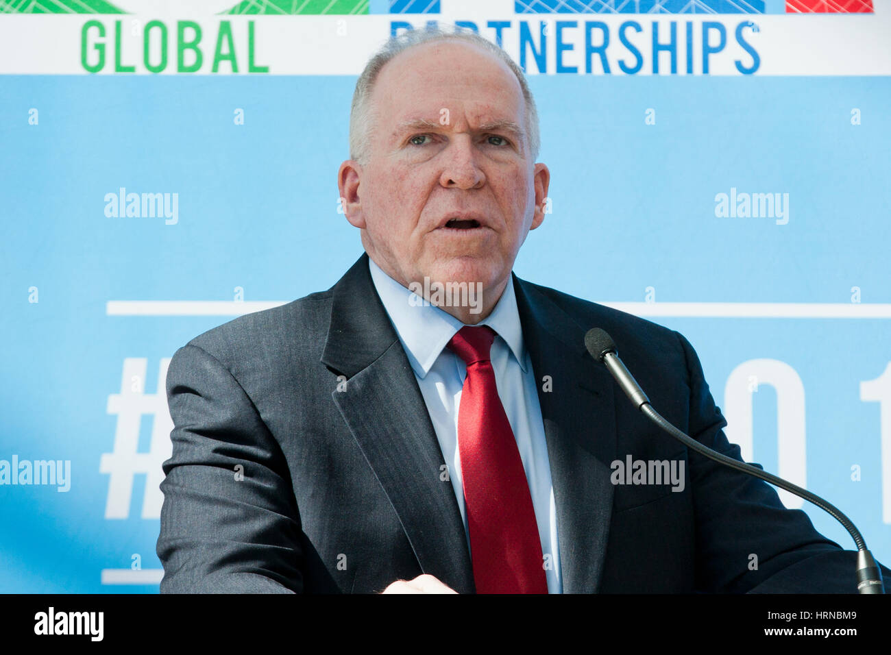 John Brennan, direttore della CIA 2013-2017 - Washington DC, Stati Uniti d'America Foto Stock