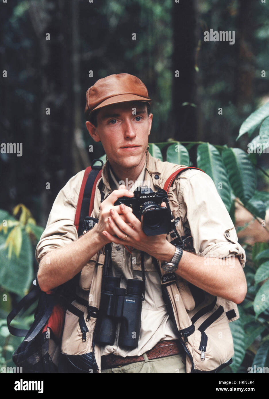 MATTHIAS KLUMM svedese di ambiente e natura fotografo fuori dalla foresta pluviale in Indonesia Foto Stock