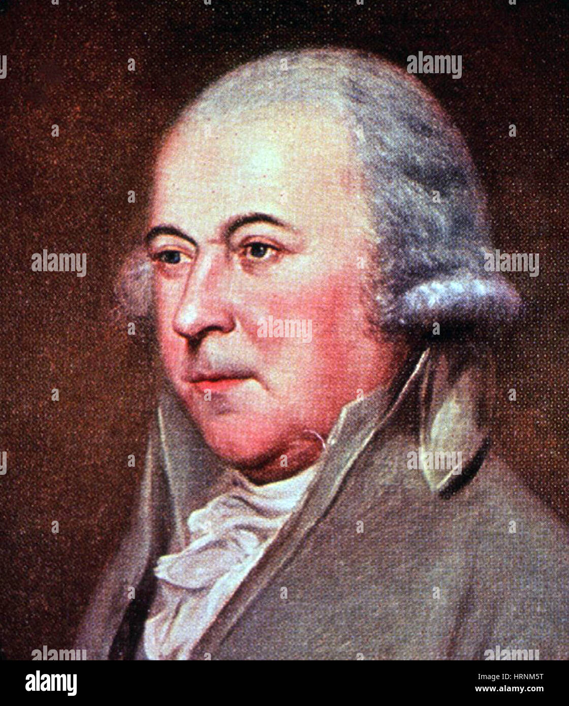 John Adams, 2a U.S. Il presidente Foto Stock