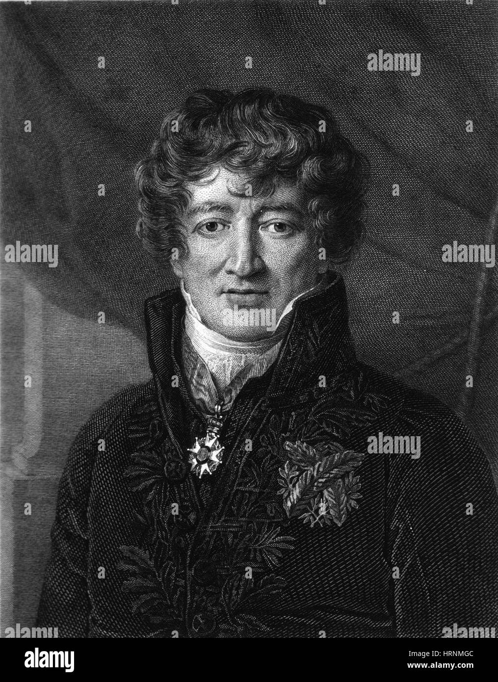 Georges Cuvier, naturalista francese Foto Stock