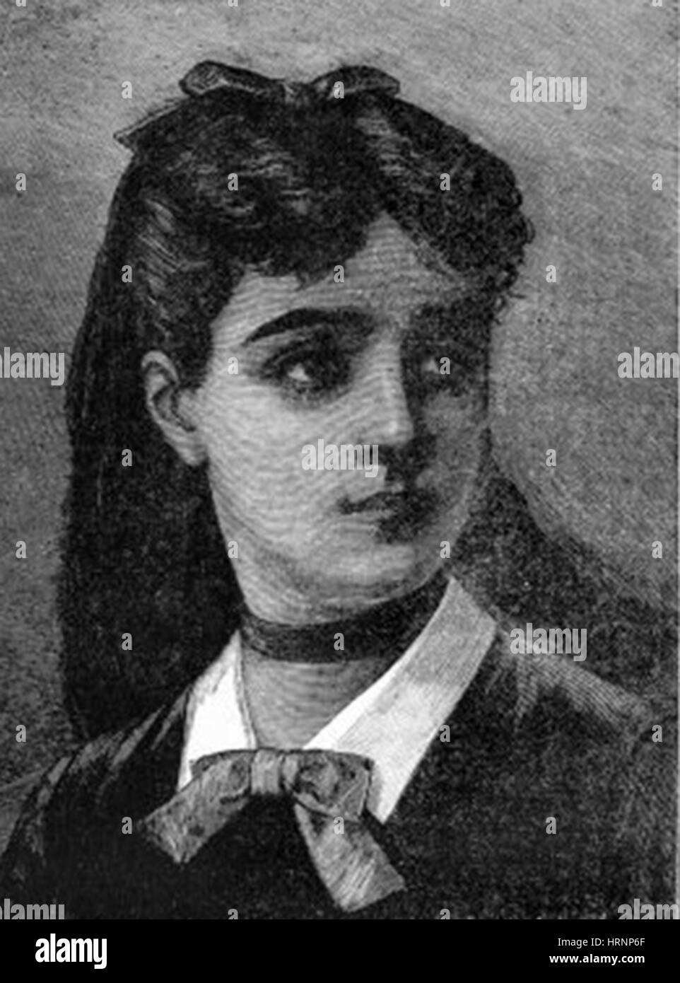 Marie-Sophie Germain, matematico francese Foto Stock