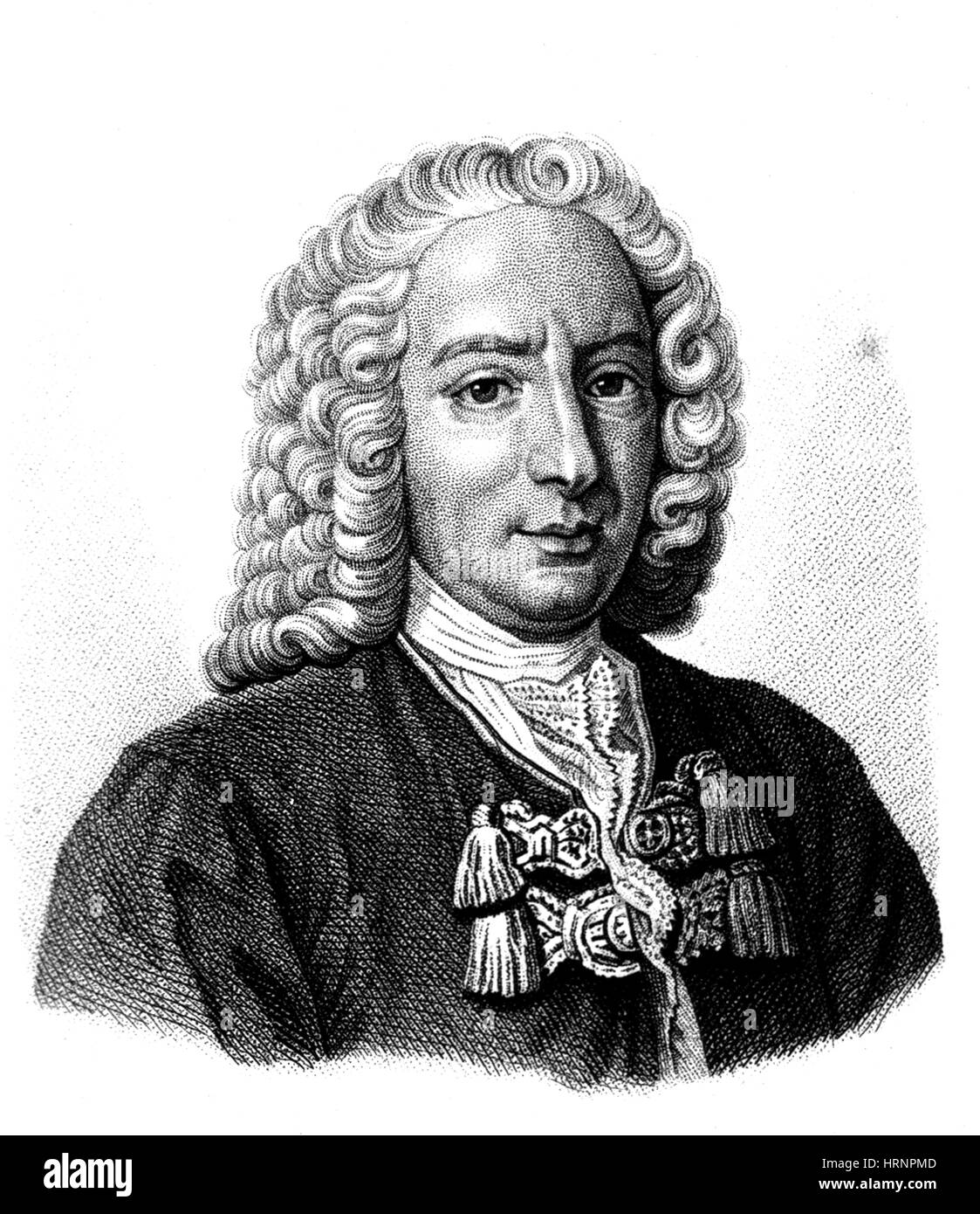 Daniel Bernoulli, matematico svizzero Foto Stock