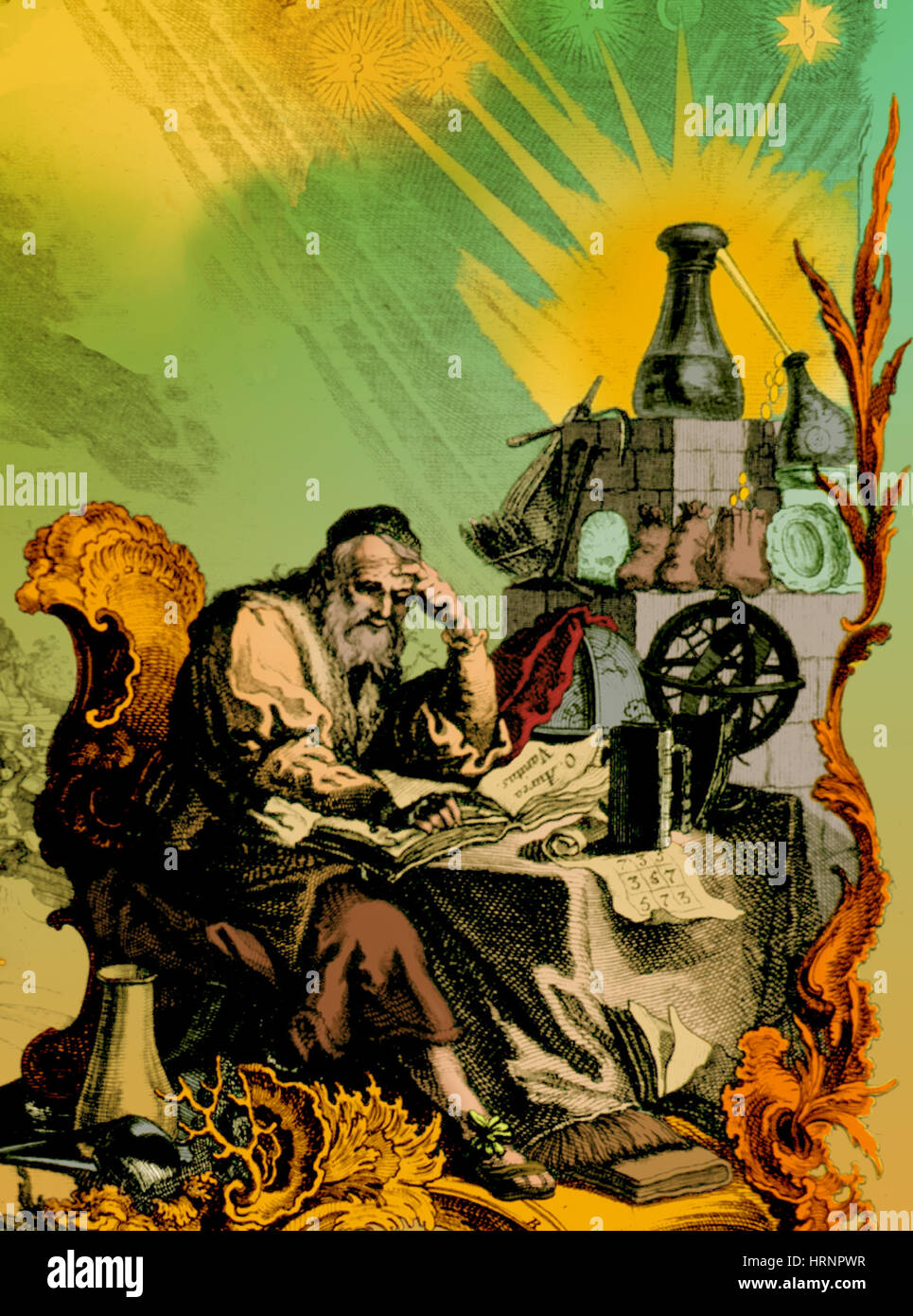 Paracelso, Polymath svizzero Foto Stock