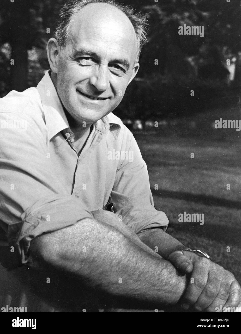 Enrico Fermi fisico italo-americano Foto Stock