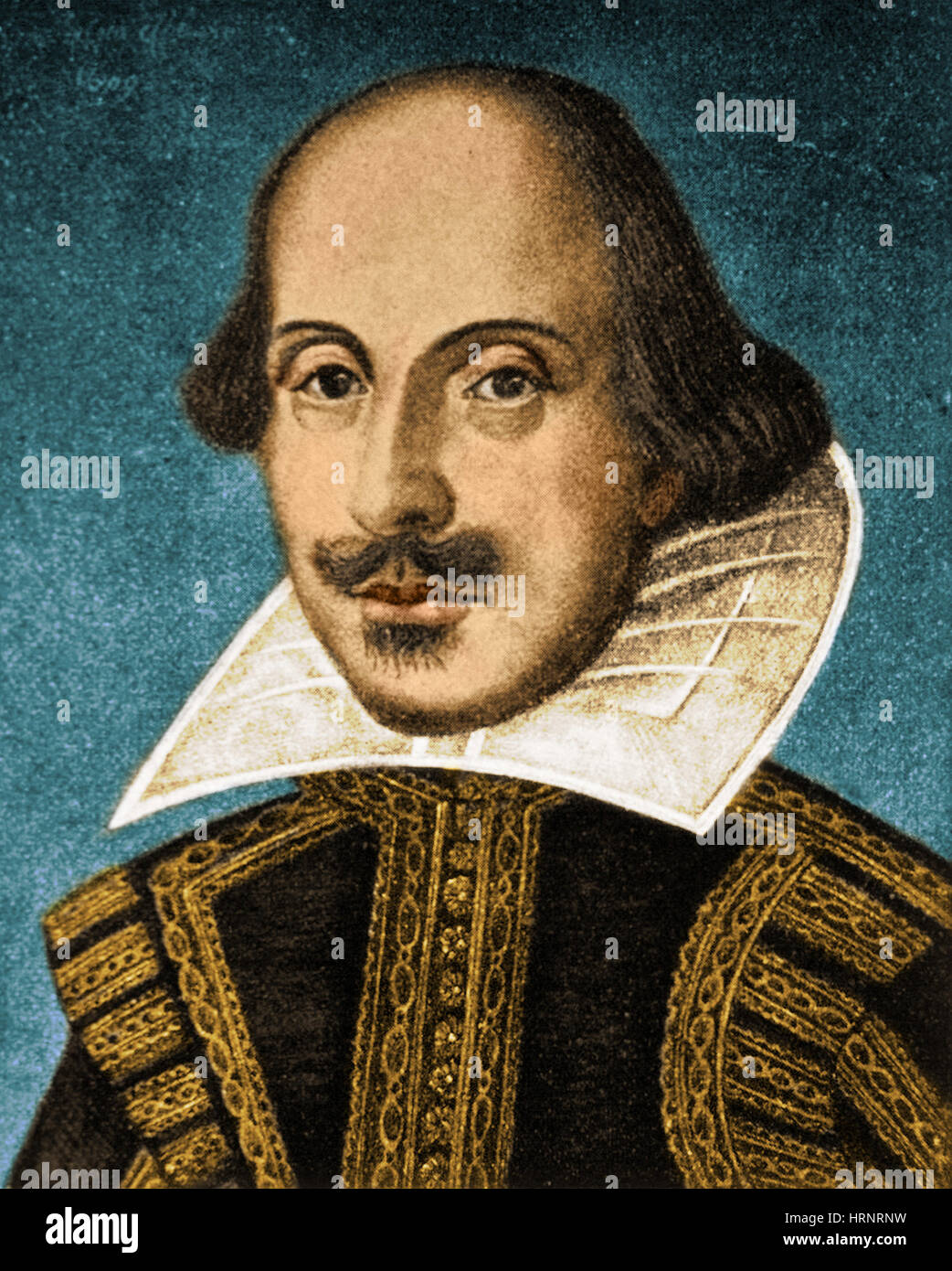 William Shakespeare, inglese poeta e drammaturgo Foto Stock