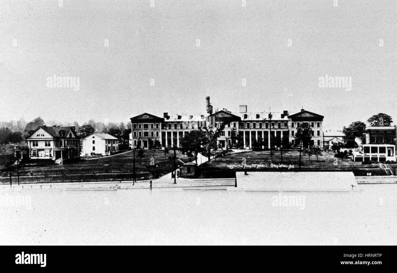 Ospedale marino Staten Island NY Foto Stock