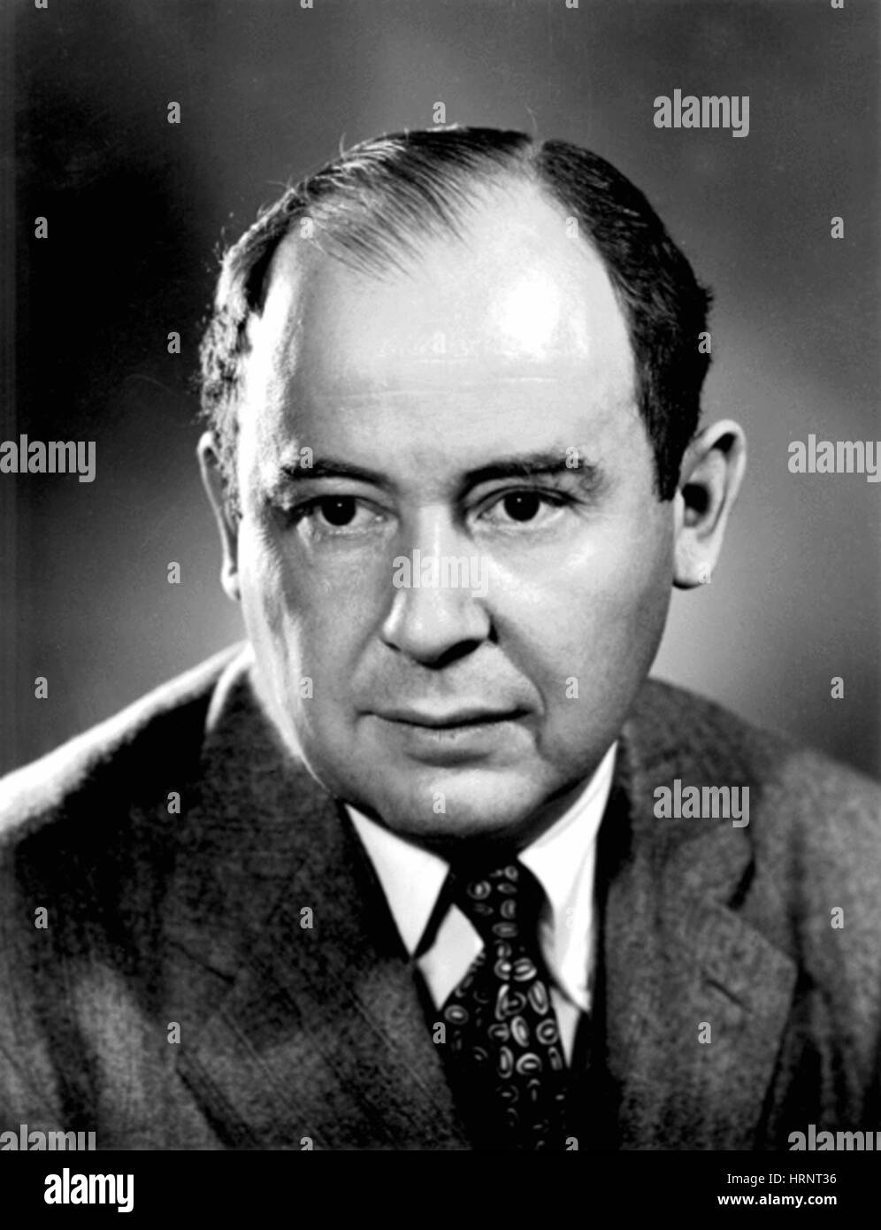 John Von Neumann, Hungarian-American Polymath Foto Stock