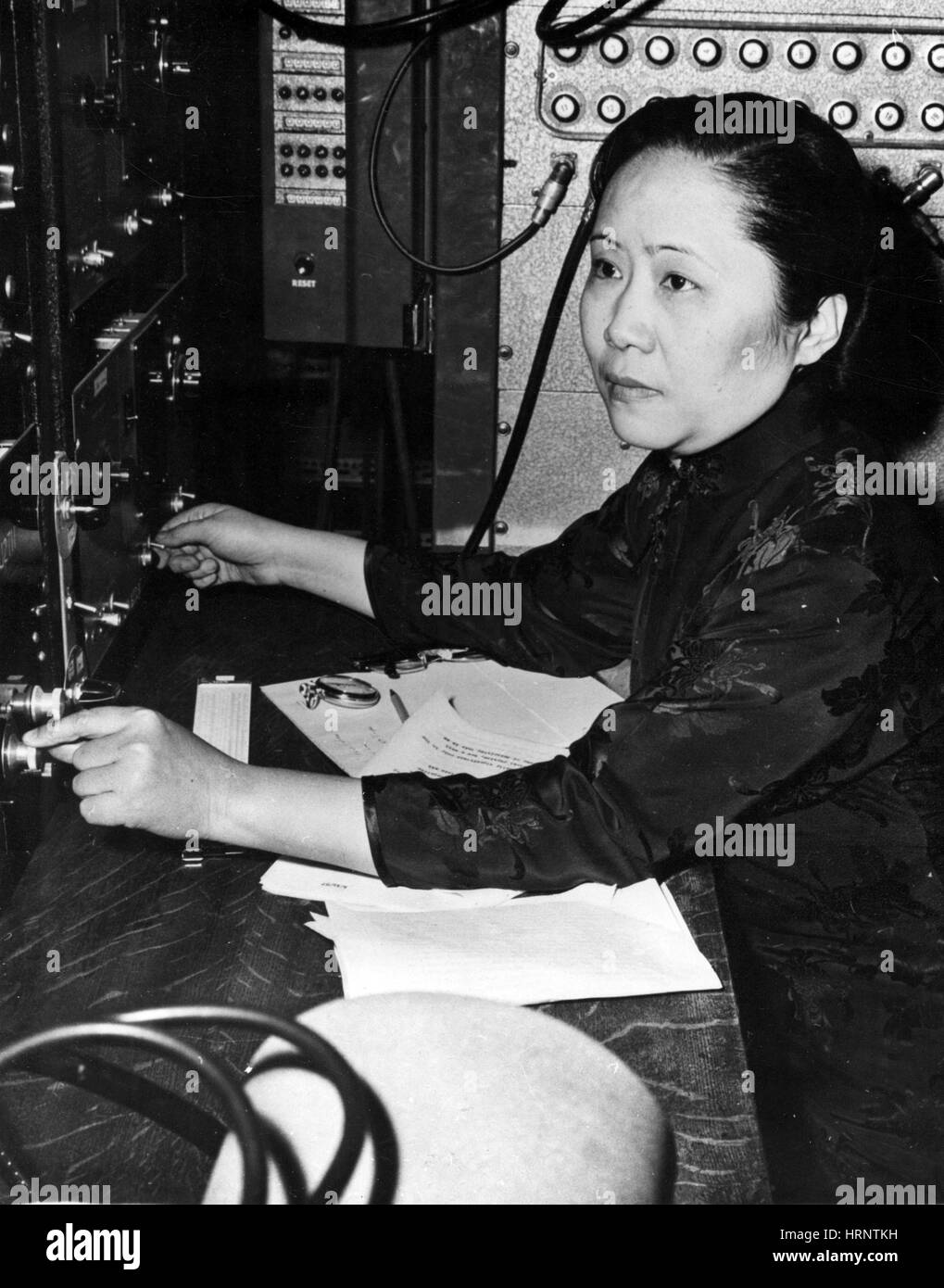 Chien-Shiung Wu, cino-americano fisico Foto Stock